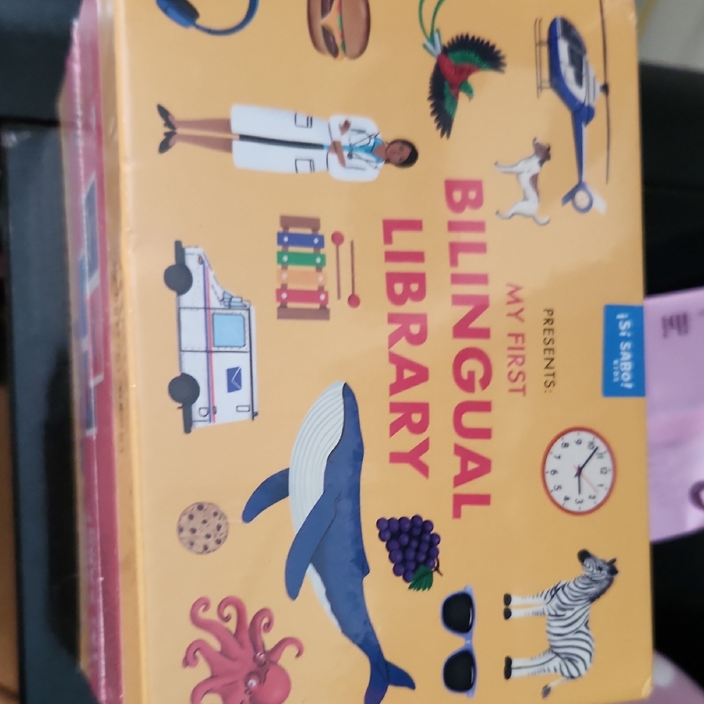 My First Bilingual Library by - Colorful Educational Toy